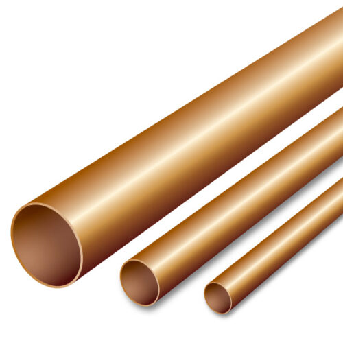 10x 15mm x 1m Copper Tube Pipe Lengths 