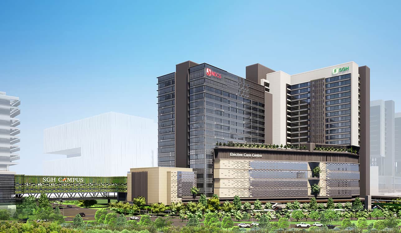 Singapore General Hospital Redevlopment designed to meet Singapore's increasing healthcare demand